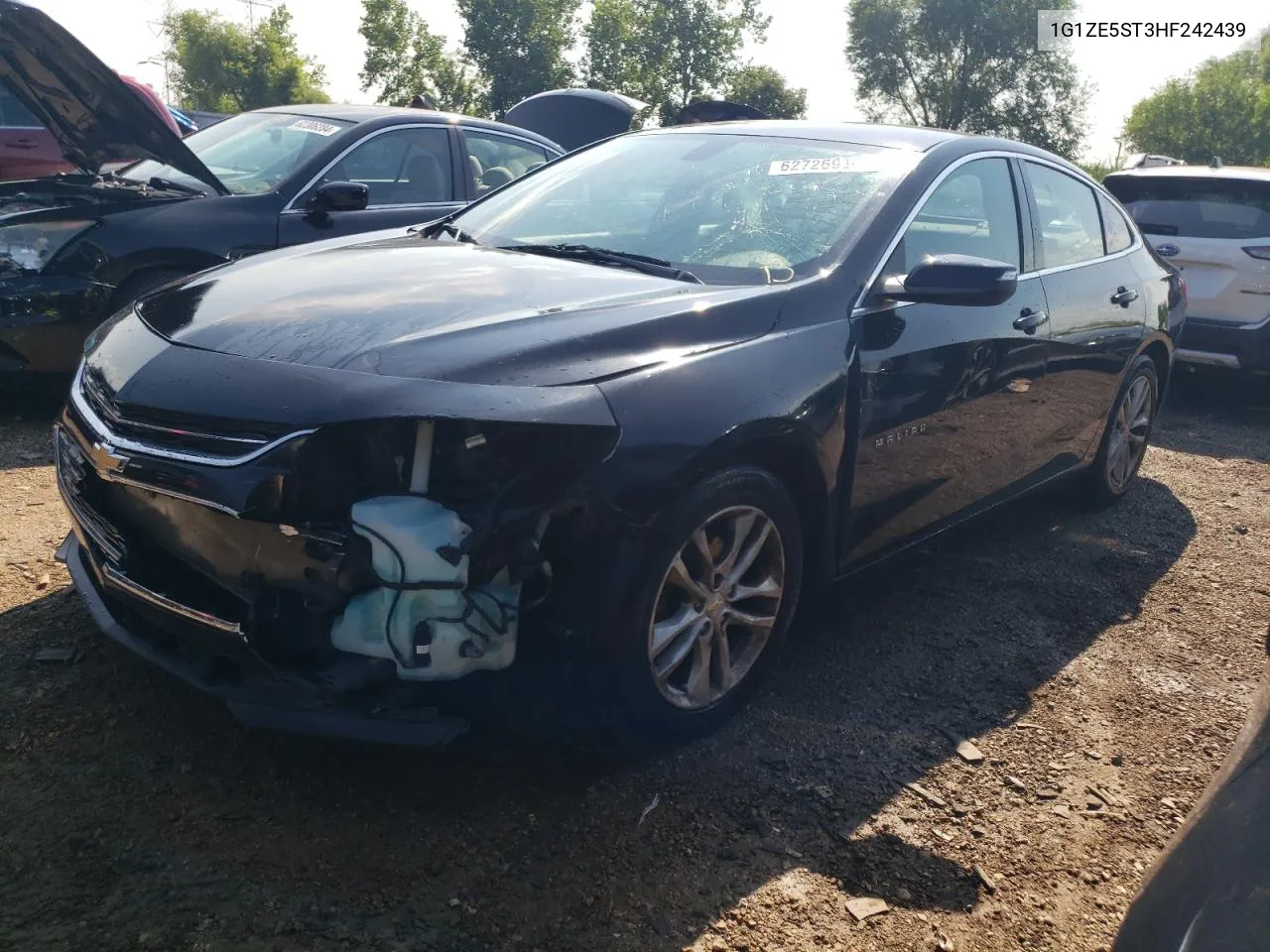 2017 Chevrolet Malibu Lt VIN: 1G1ZE5ST3HF242439 Lot: 62726904