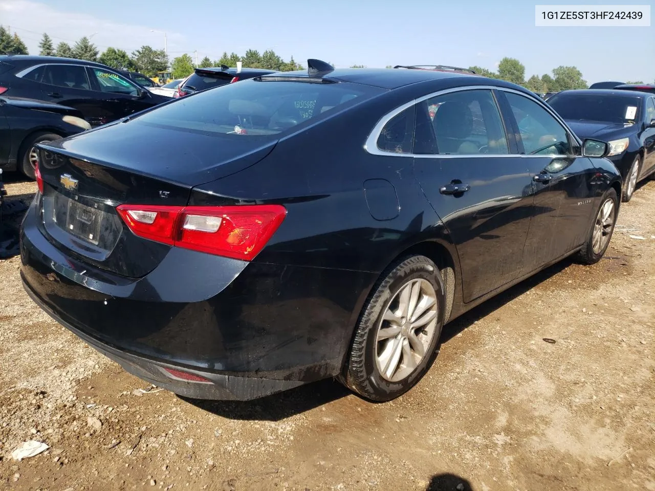 2017 Chevrolet Malibu Lt VIN: 1G1ZE5ST3HF242439 Lot: 62726904