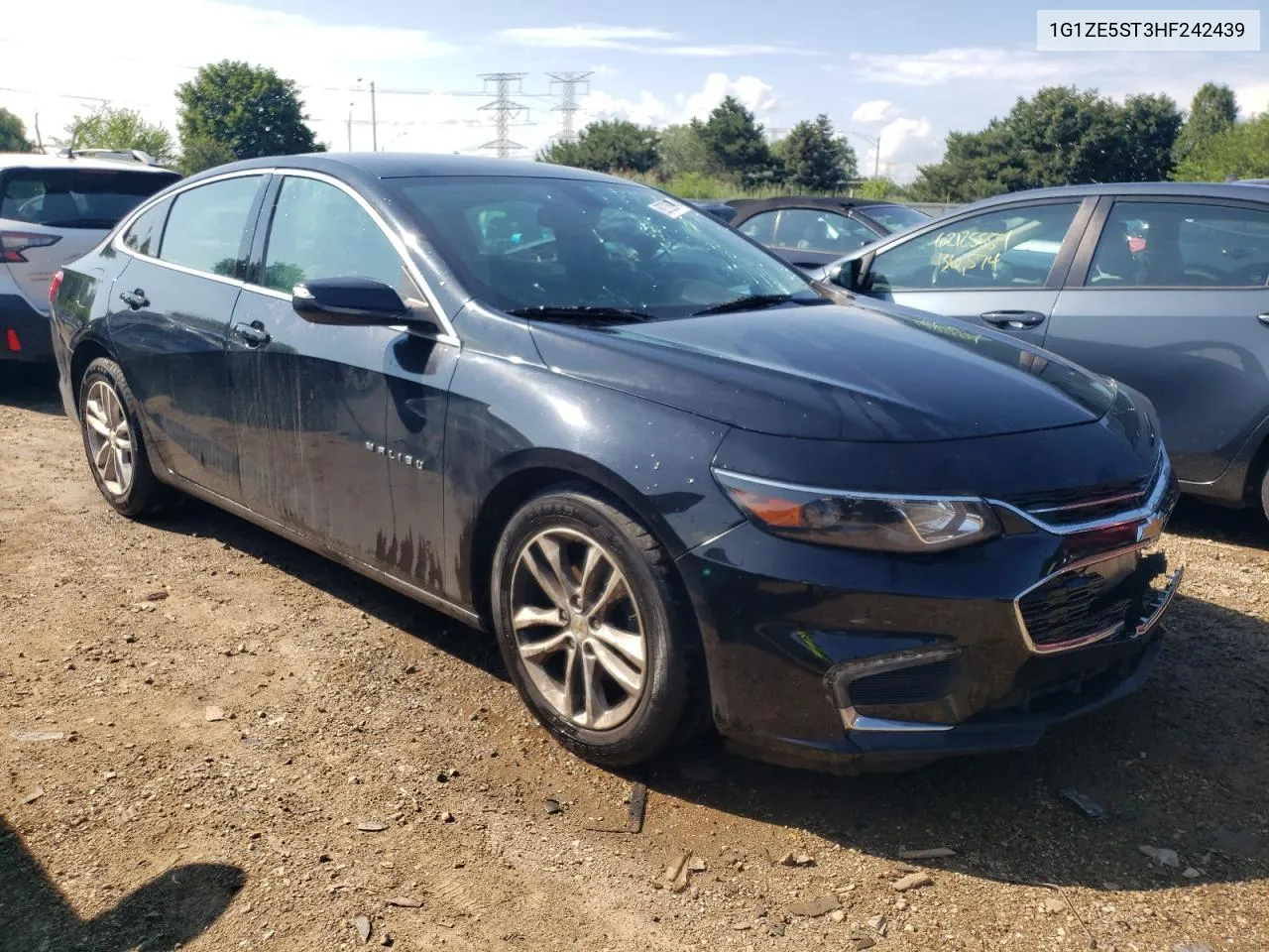 2017 Chevrolet Malibu Lt VIN: 1G1ZE5ST3HF242439 Lot: 62726904