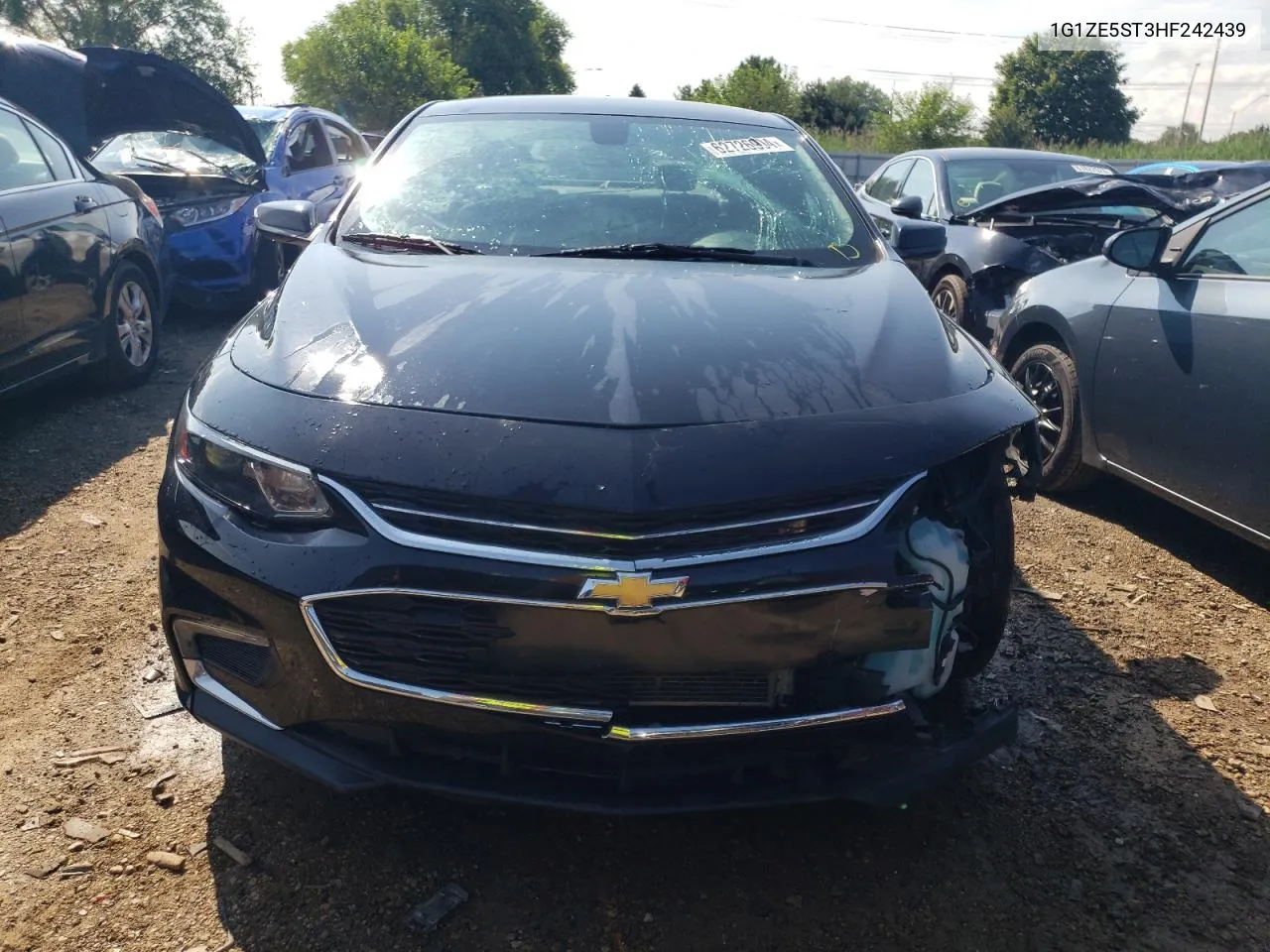 2017 Chevrolet Malibu Lt VIN: 1G1ZE5ST3HF242439 Lot: 62726904