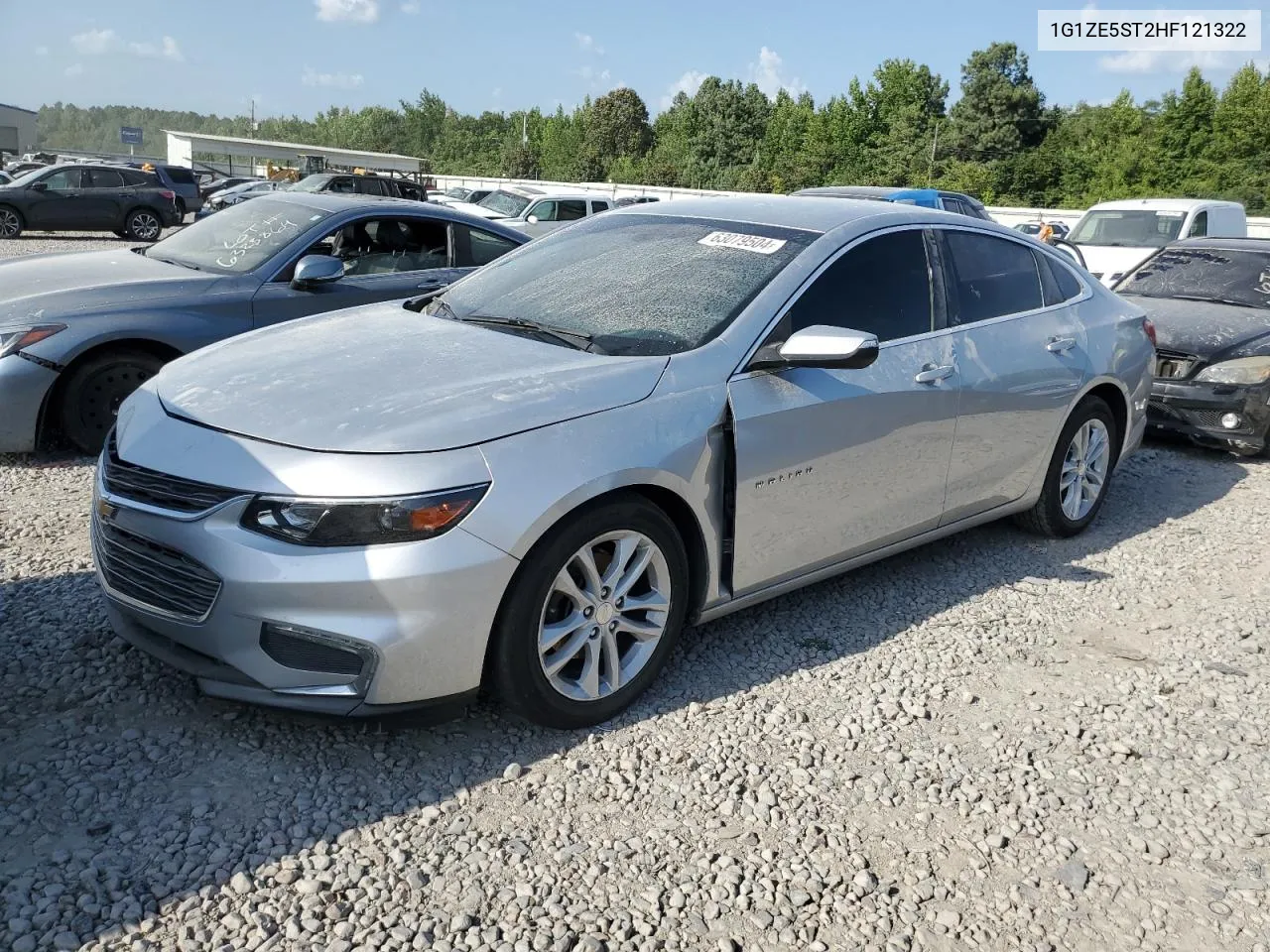 2017 Chevrolet Malibu Lt VIN: 1G1ZE5ST2HF121322 Lot: 63079504