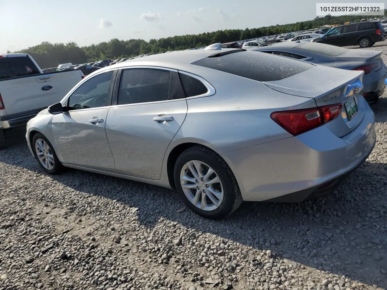 2017 Chevrolet Malibu Lt VIN: 1G1ZE5ST2HF121322 Lot: 63079504