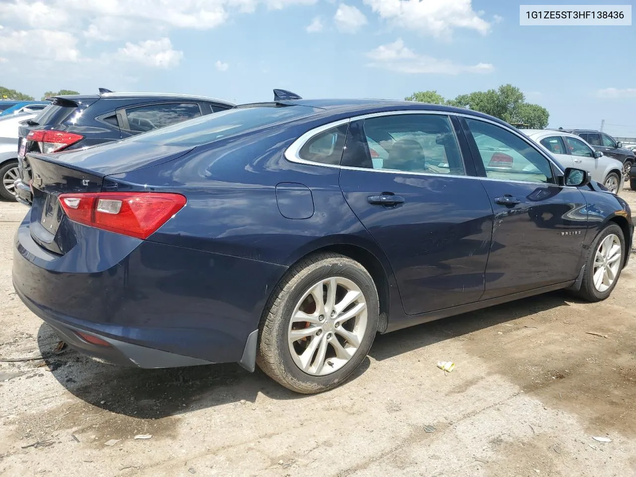 2017 Chevrolet Malibu Lt VIN: 1G1ZE5ST3HF138436 Lot: 63105964