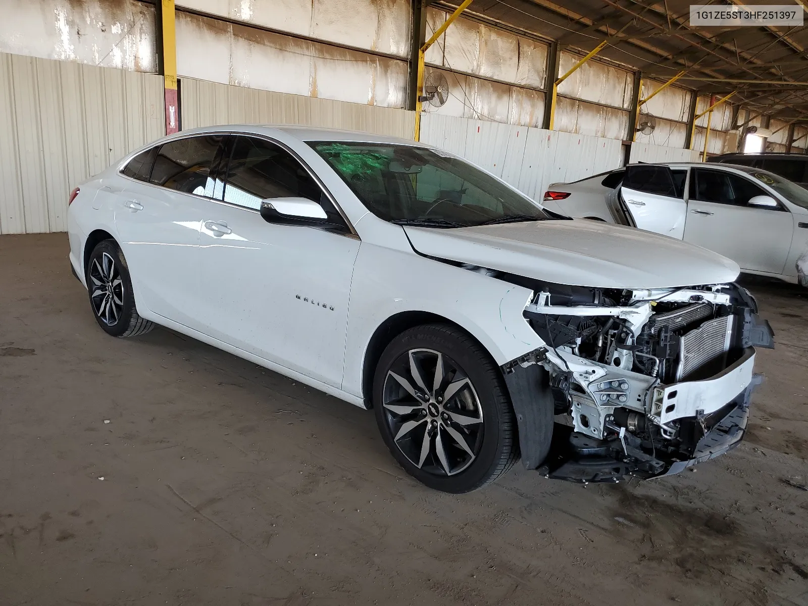 2017 Chevrolet Malibu Lt VIN: 1G1ZE5ST3HF251397 Lot: 63145704