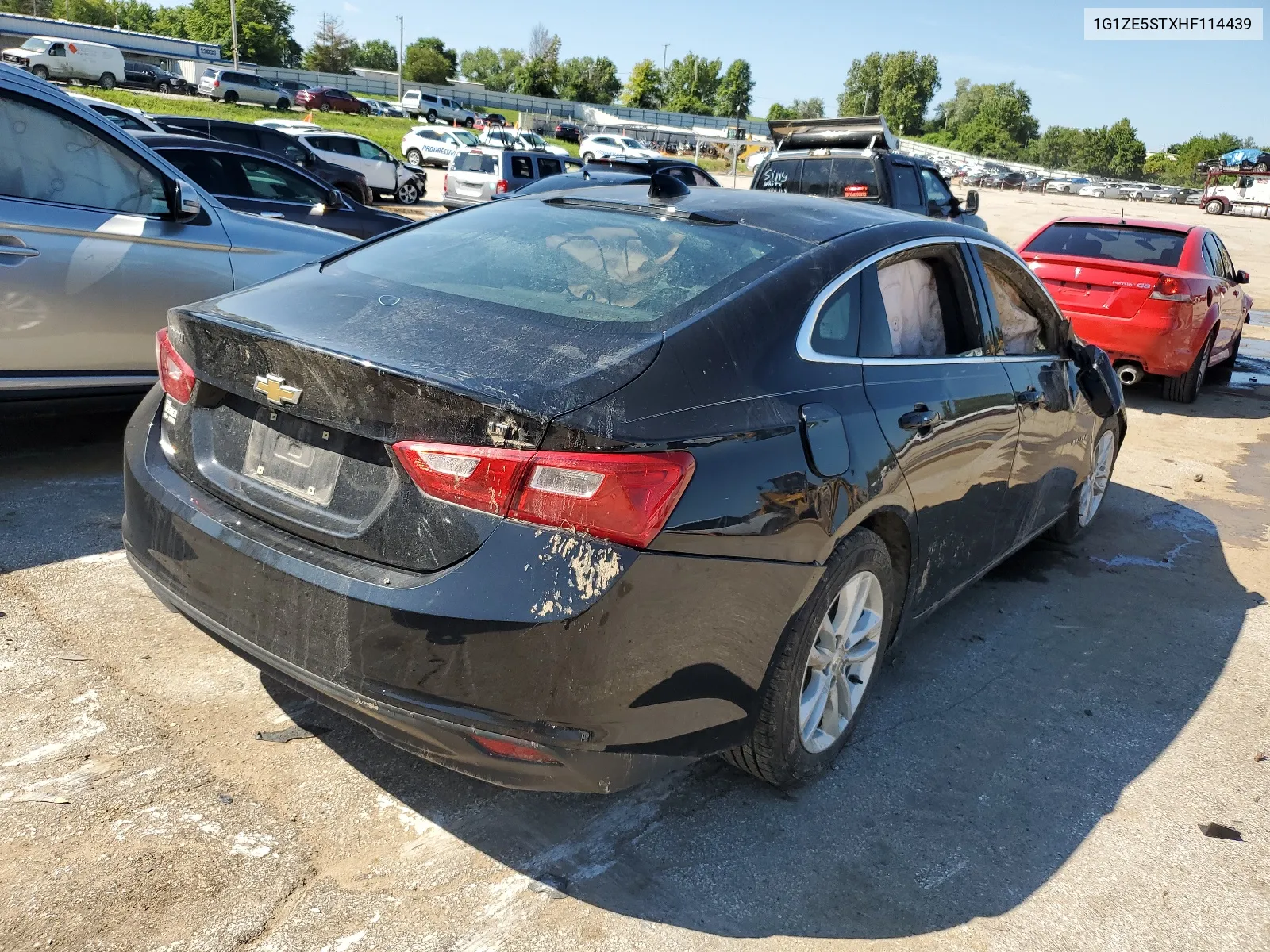 2017 Chevrolet Malibu Lt VIN: 1G1ZE5STXHF114439 Lot: 63251964