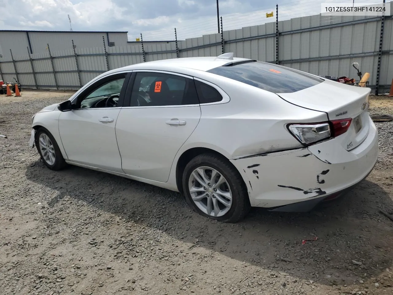 2017 Chevrolet Malibu Lt VIN: 1G1ZE5ST3HF141224 Lot: 63605574