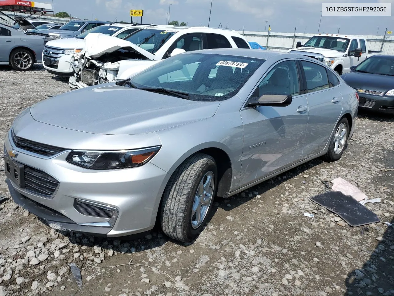 2017 Chevrolet Malibu Ls VIN: 1G1ZB5ST5HF292056 Lot: 63878794