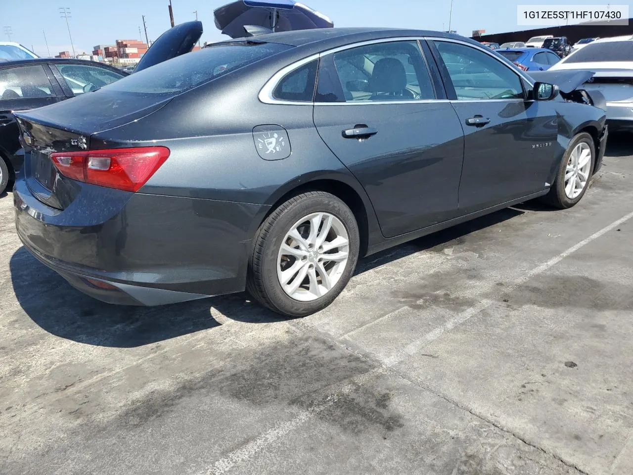 2017 Chevrolet Malibu Lt VIN: 1G1ZE5ST1HF107430 Lot: 63911614