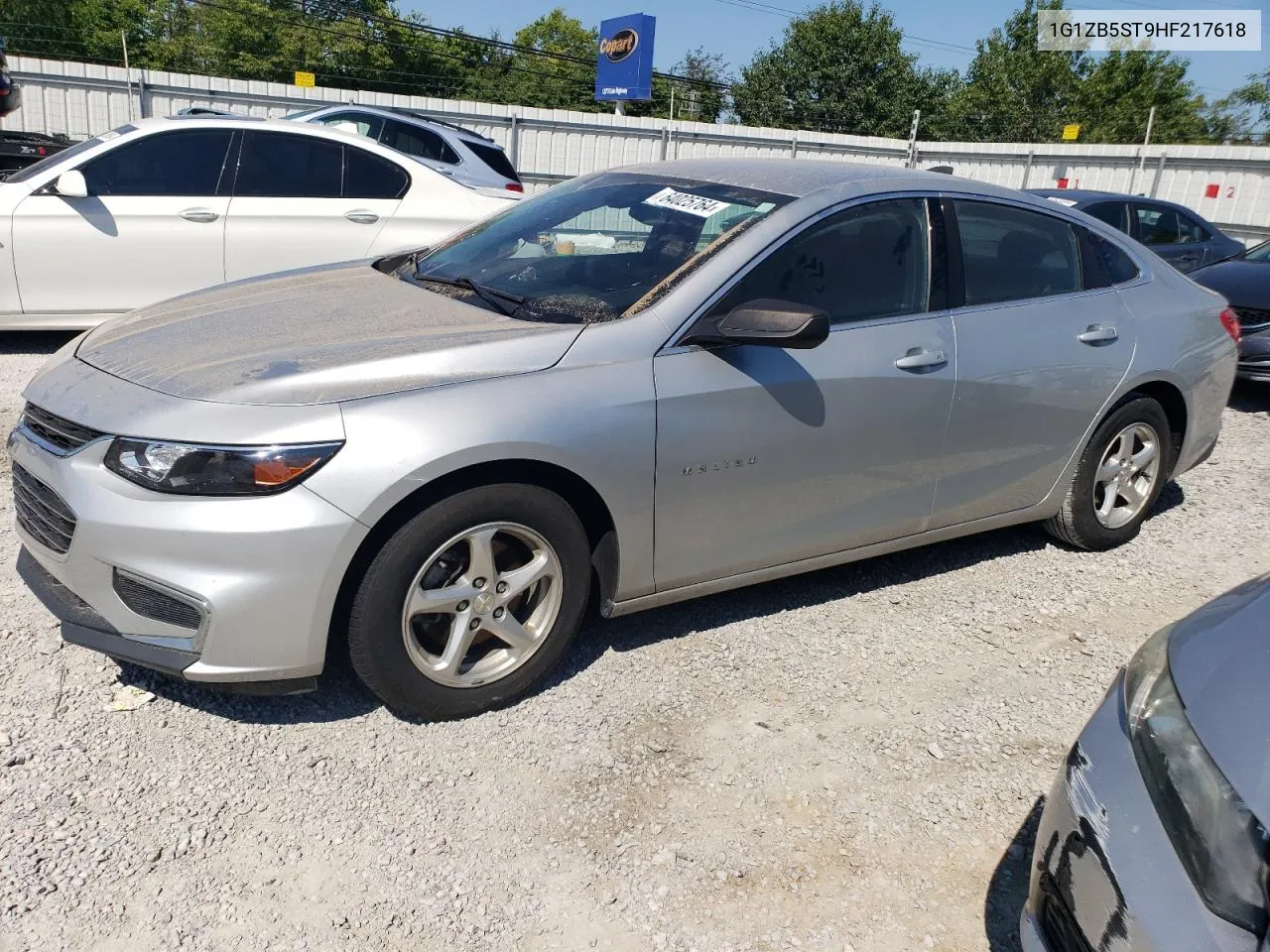 2017 Chevrolet Malibu Ls VIN: 1G1ZB5ST9HF217618 Lot: 64025764