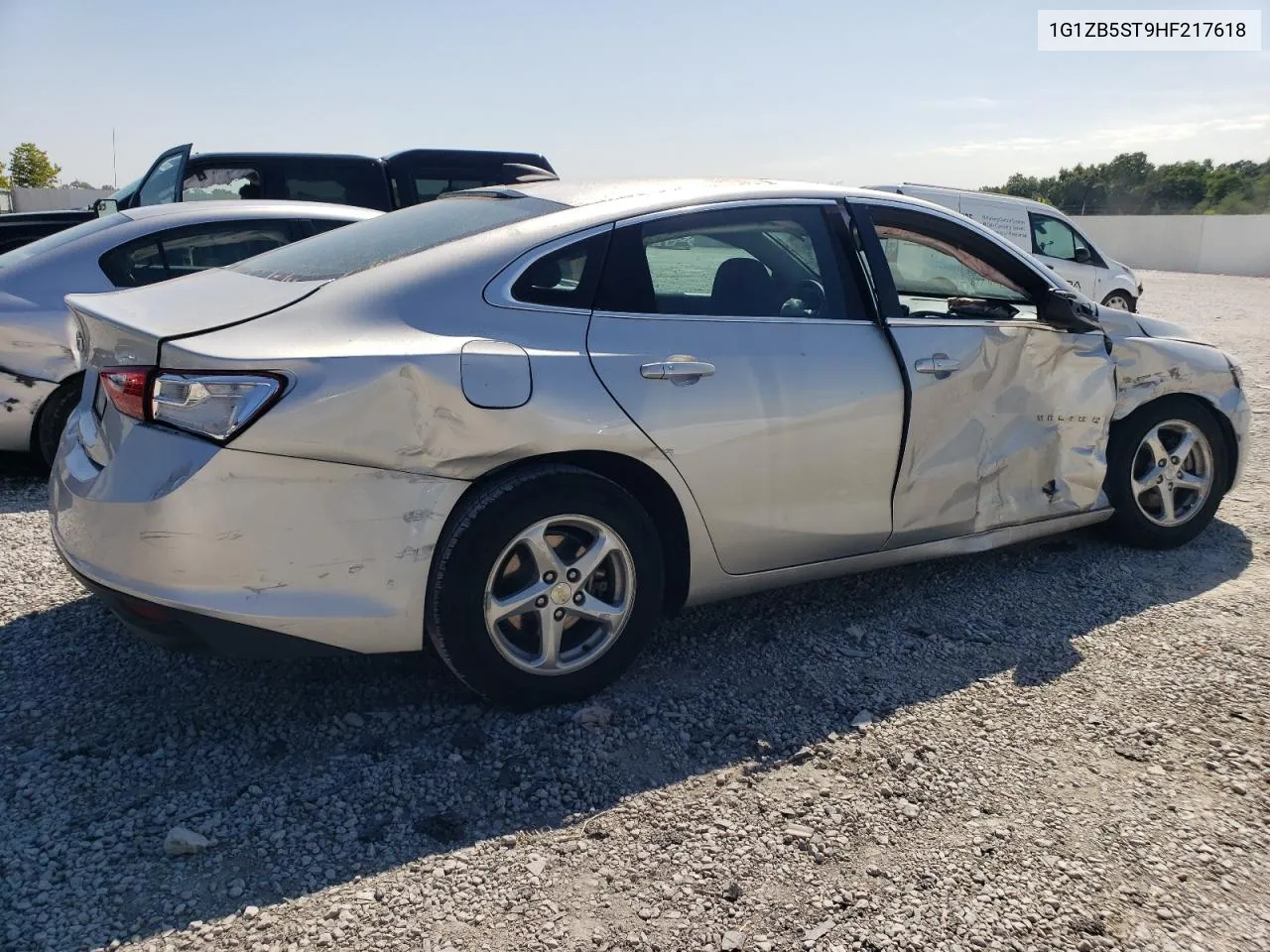 2017 Chevrolet Malibu Ls VIN: 1G1ZB5ST9HF217618 Lot: 64025764