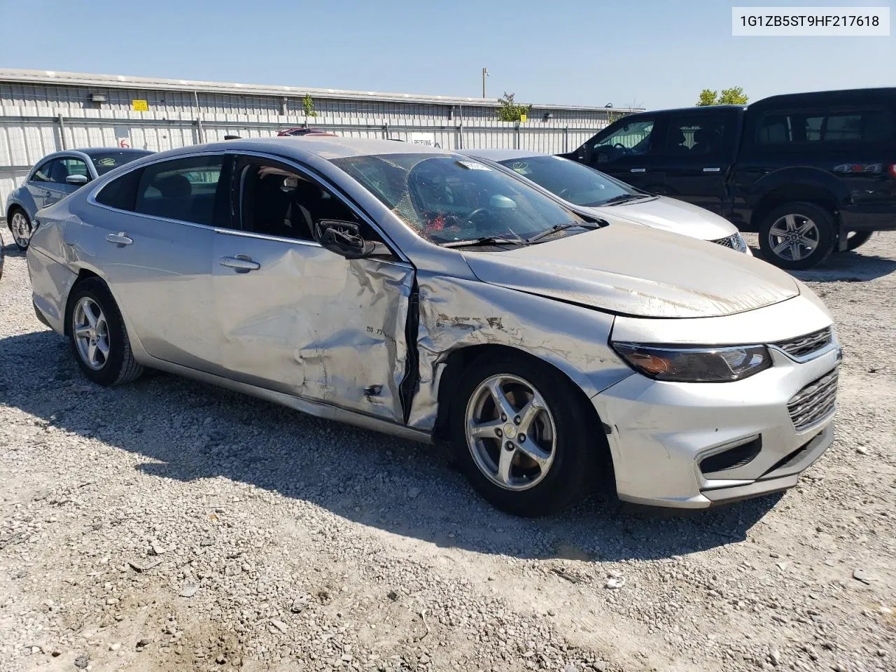 2017 Chevrolet Malibu Ls VIN: 1G1ZB5ST9HF217618 Lot: 64025764