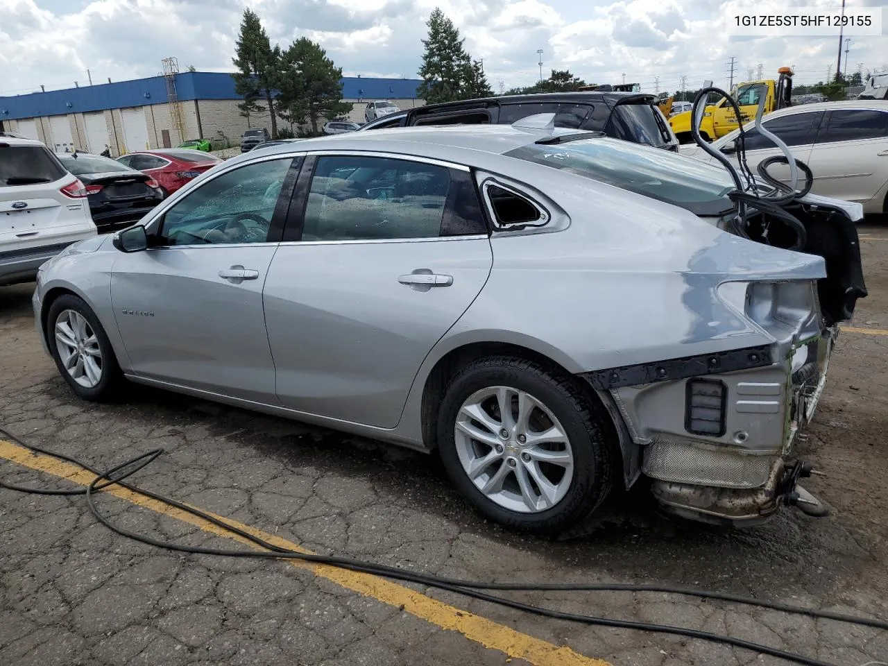 2017 Chevrolet Malibu Lt VIN: 1G1ZE5ST5HF129155 Lot: 64076994