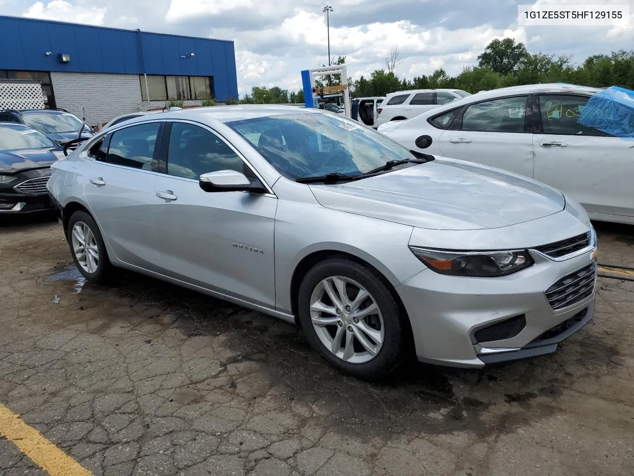 2017 Chevrolet Malibu Lt VIN: 1G1ZE5ST5HF129155 Lot: 64076994