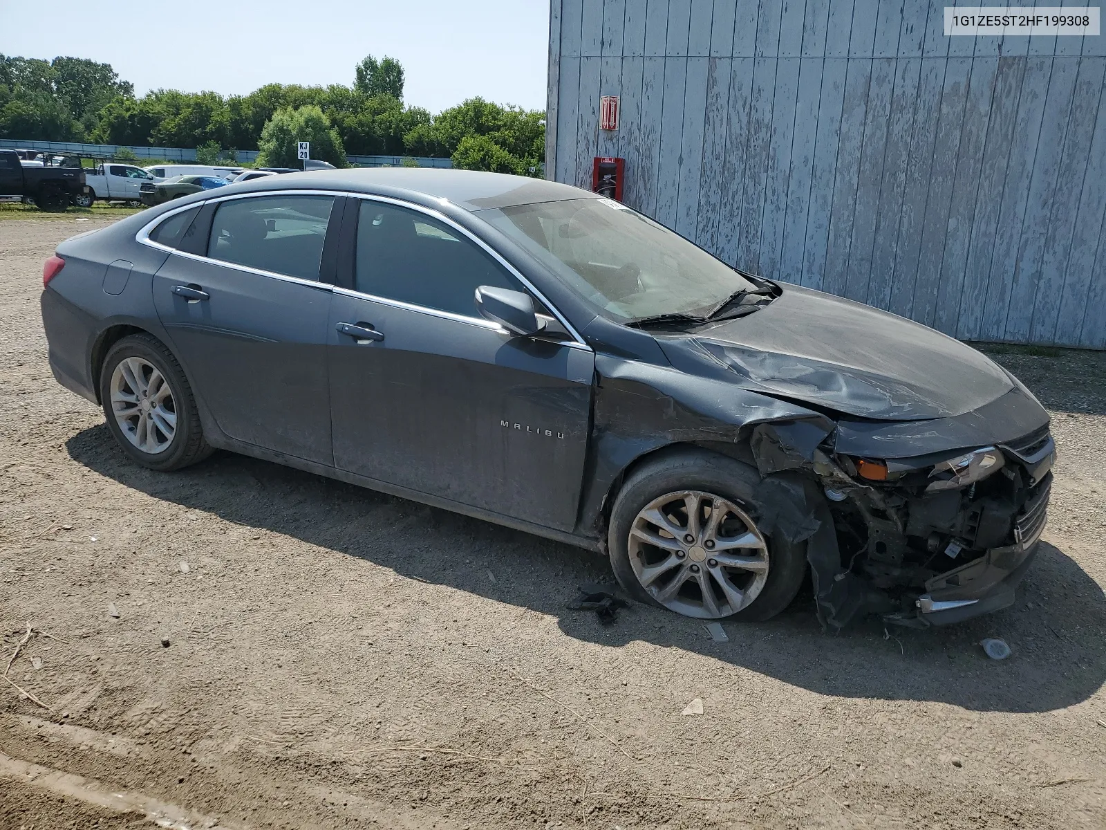 2017 Chevrolet Malibu Lt VIN: 1G1ZE5ST2HF199308 Lot: 64094154