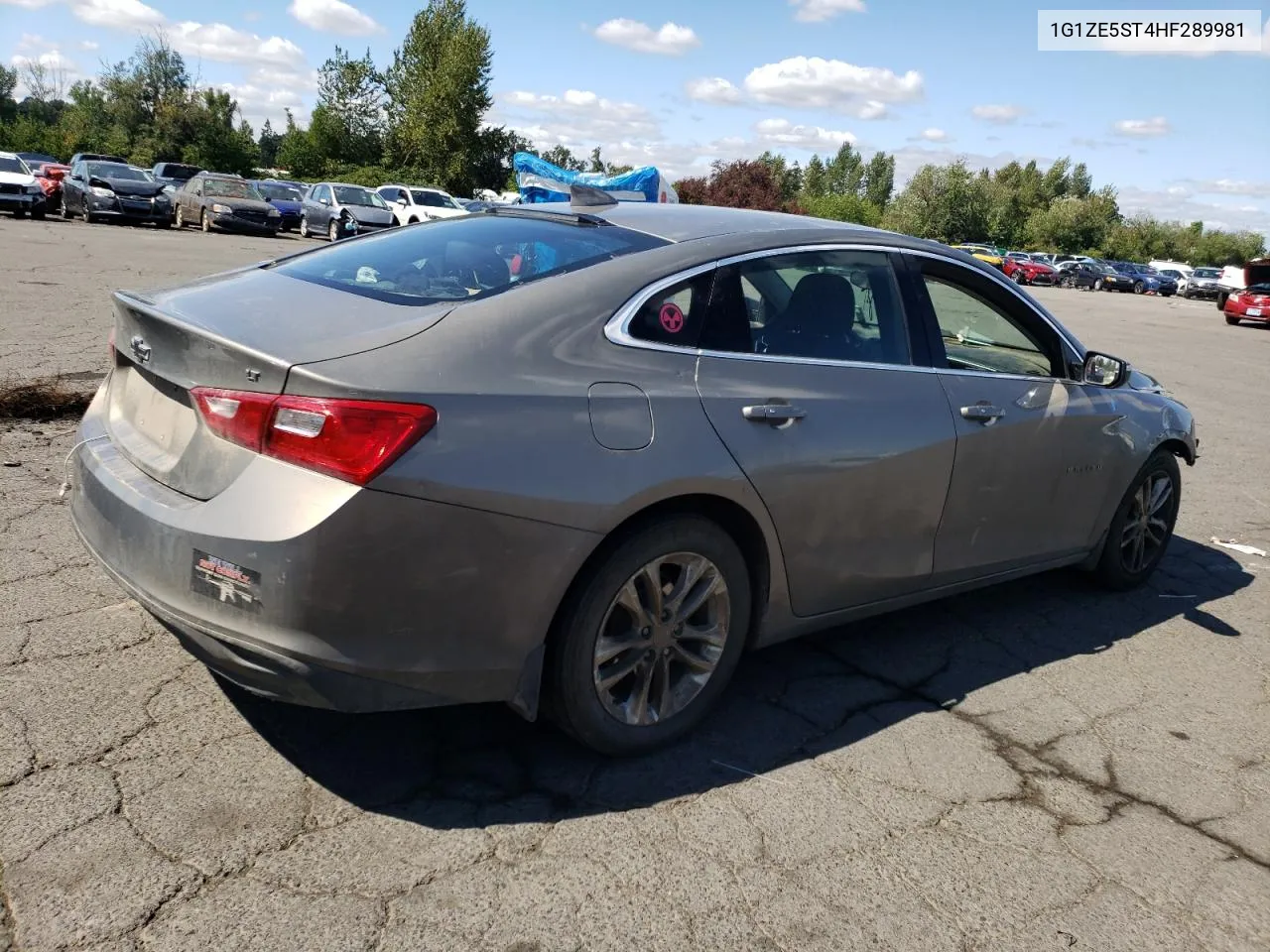 2017 Chevrolet Malibu Lt VIN: 1G1ZE5ST4HF289981 Lot: 64231624