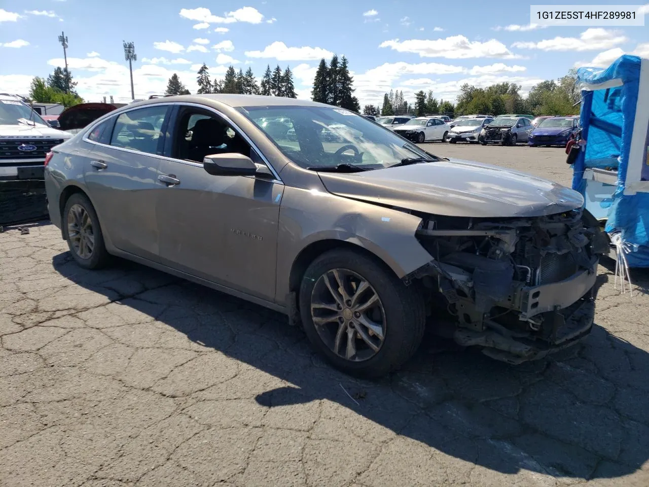 2017 Chevrolet Malibu Lt VIN: 1G1ZE5ST4HF289981 Lot: 64231624