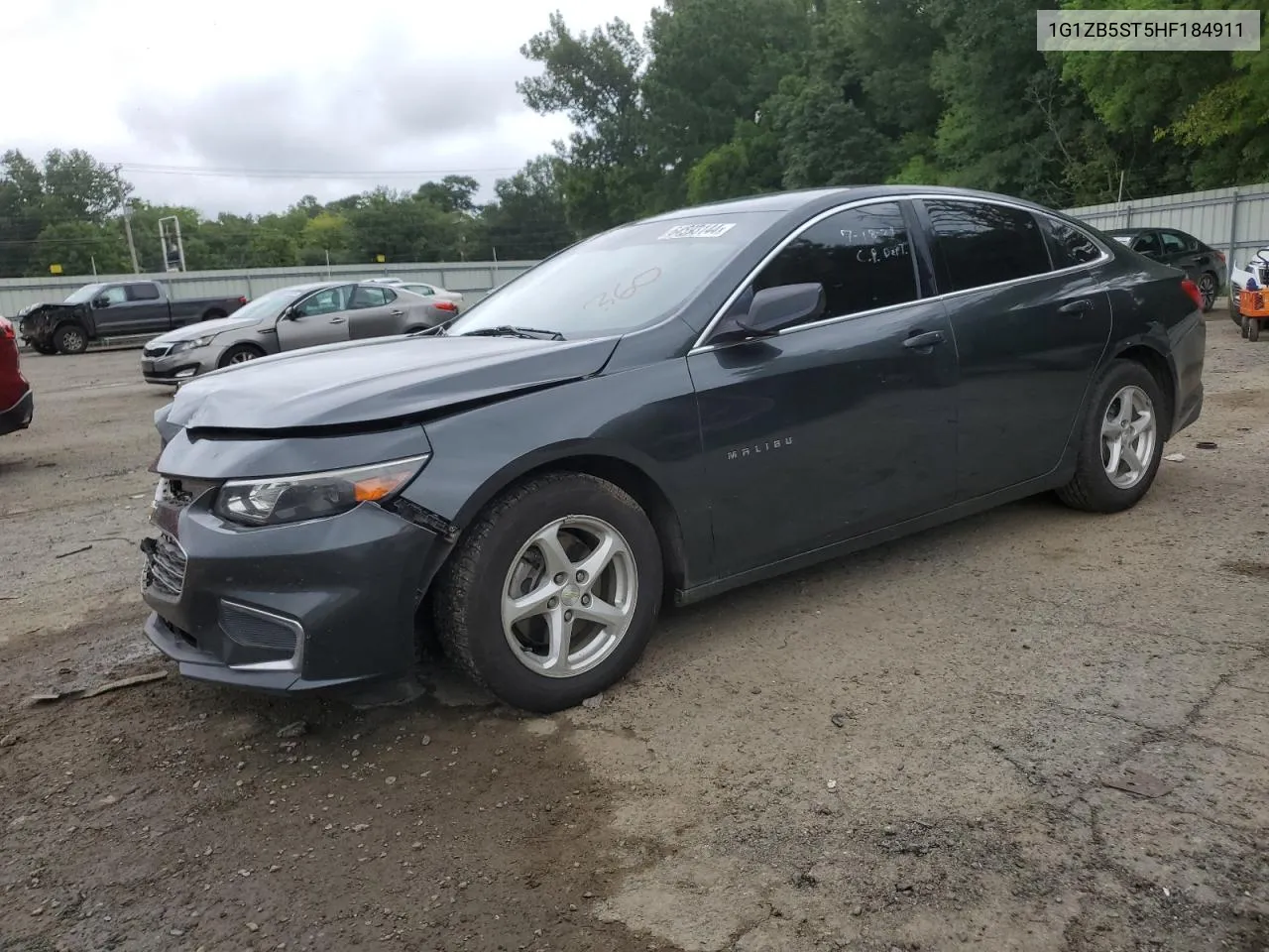 2017 Chevrolet Malibu Ls VIN: 1G1ZB5ST5HF184911 Lot: 64593144