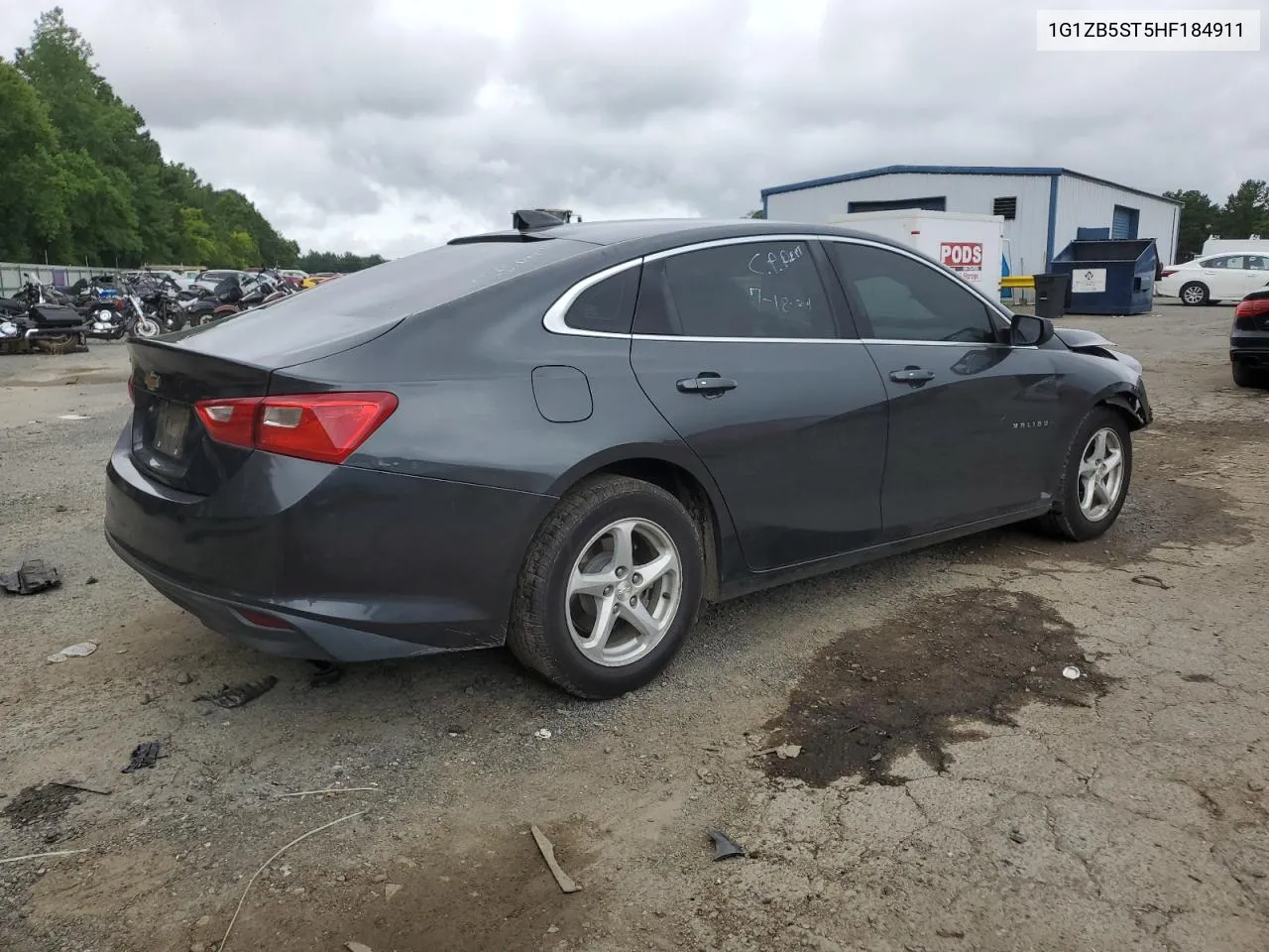 2017 Chevrolet Malibu Ls VIN: 1G1ZB5ST5HF184911 Lot: 64593144