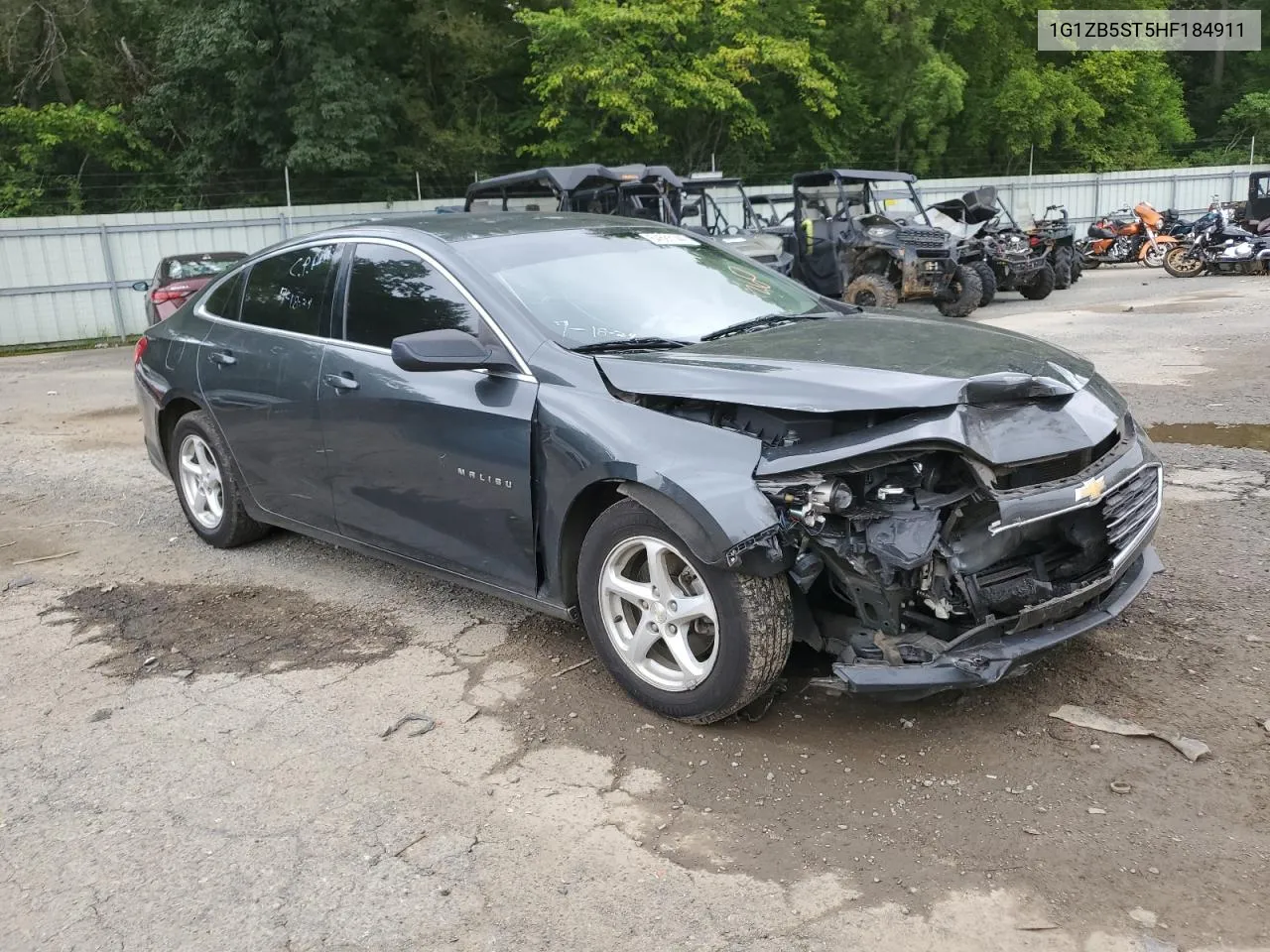 2017 Chevrolet Malibu Ls VIN: 1G1ZB5ST5HF184911 Lot: 64593144