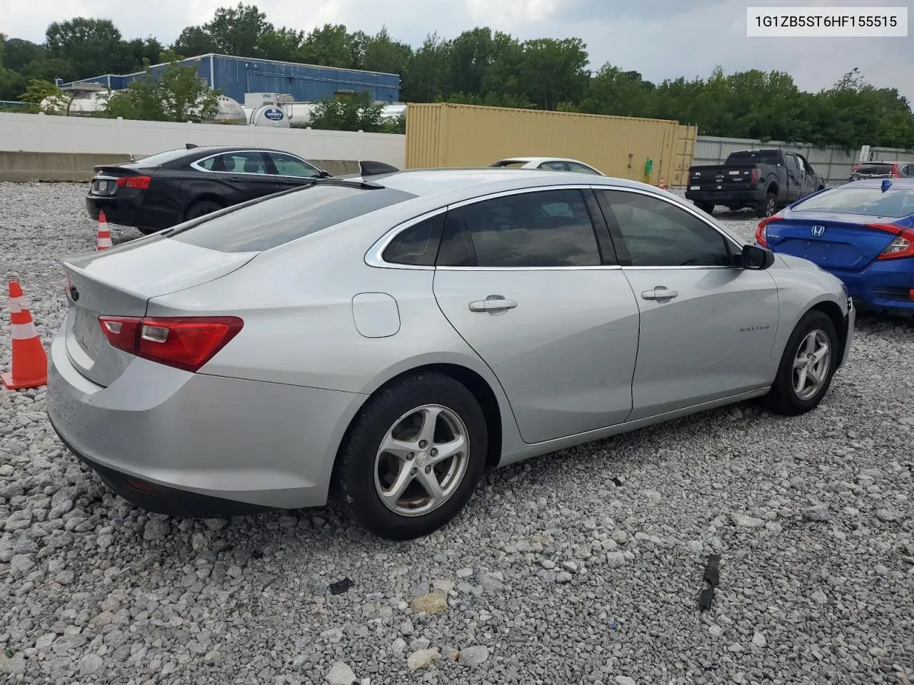 2017 Chevrolet Malibu Ls VIN: 1G1ZB5ST6HF155515 Lot: 64596604