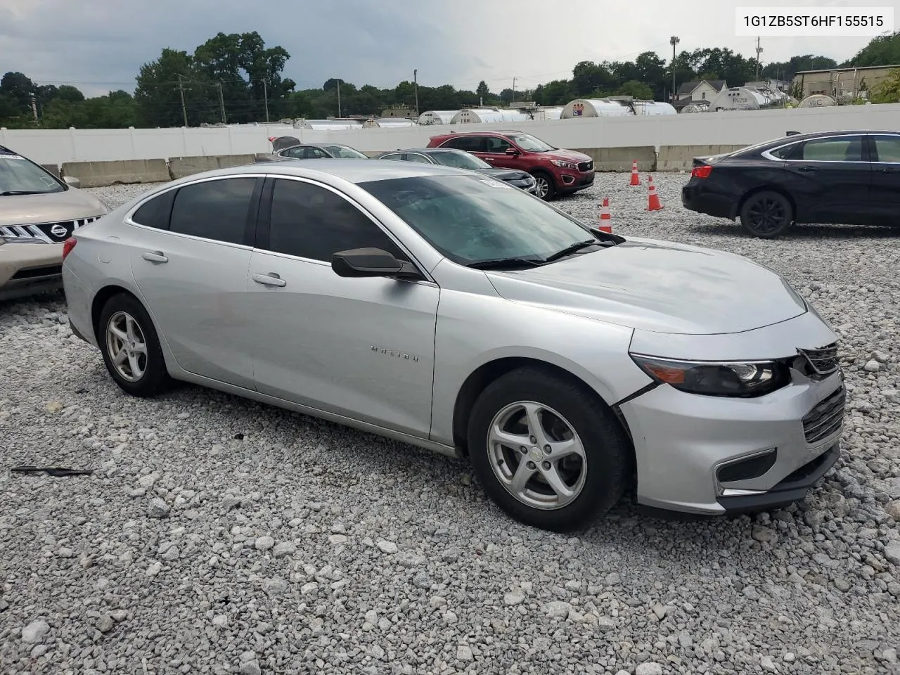 2017 Chevrolet Malibu Ls VIN: 1G1ZB5ST6HF155515 Lot: 64596604