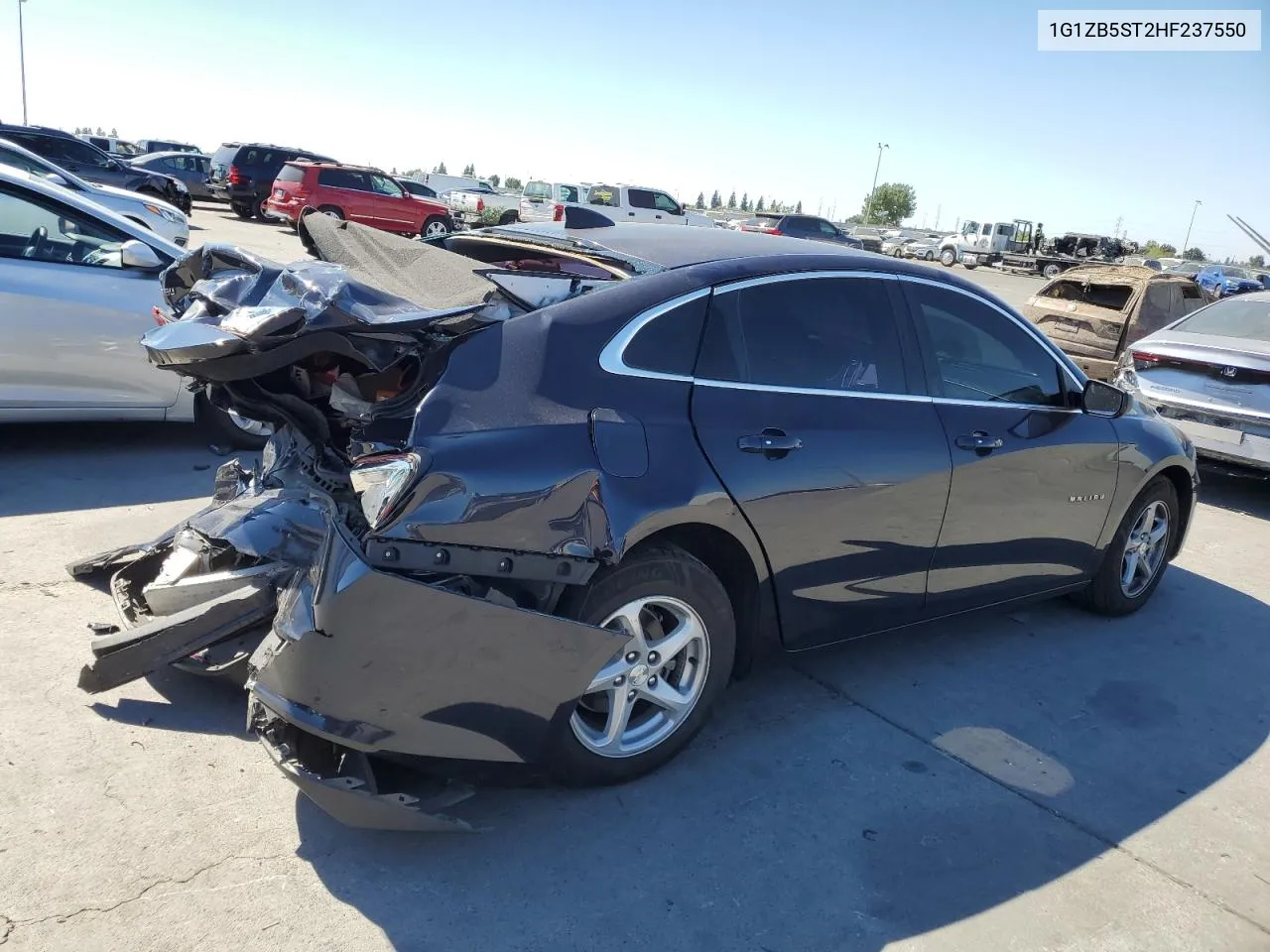 2017 Chevrolet Malibu Ls VIN: 1G1ZB5ST2HF237550 Lot: 64672634