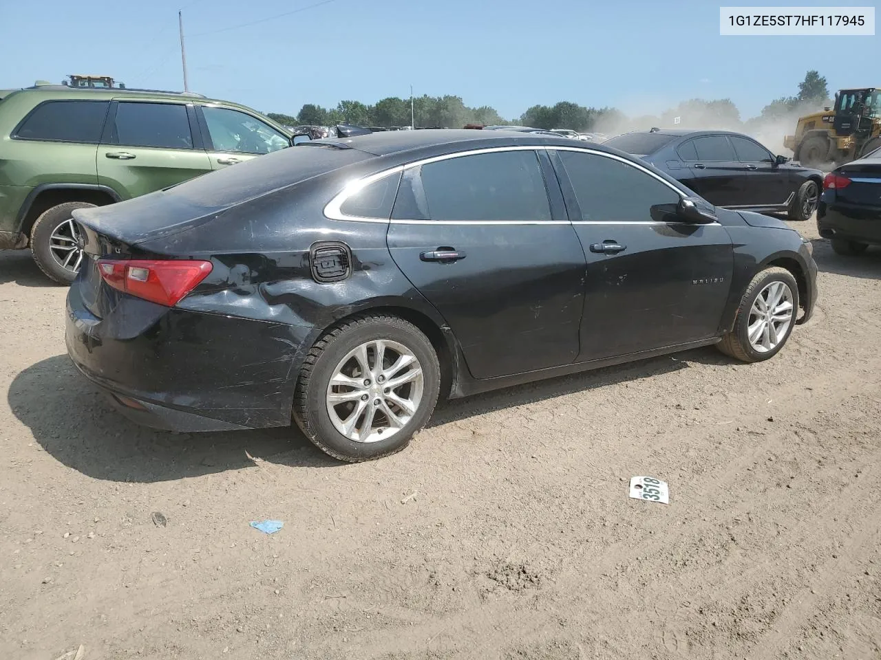 1G1ZE5ST7HF117945 2017 Chevrolet Malibu Lt