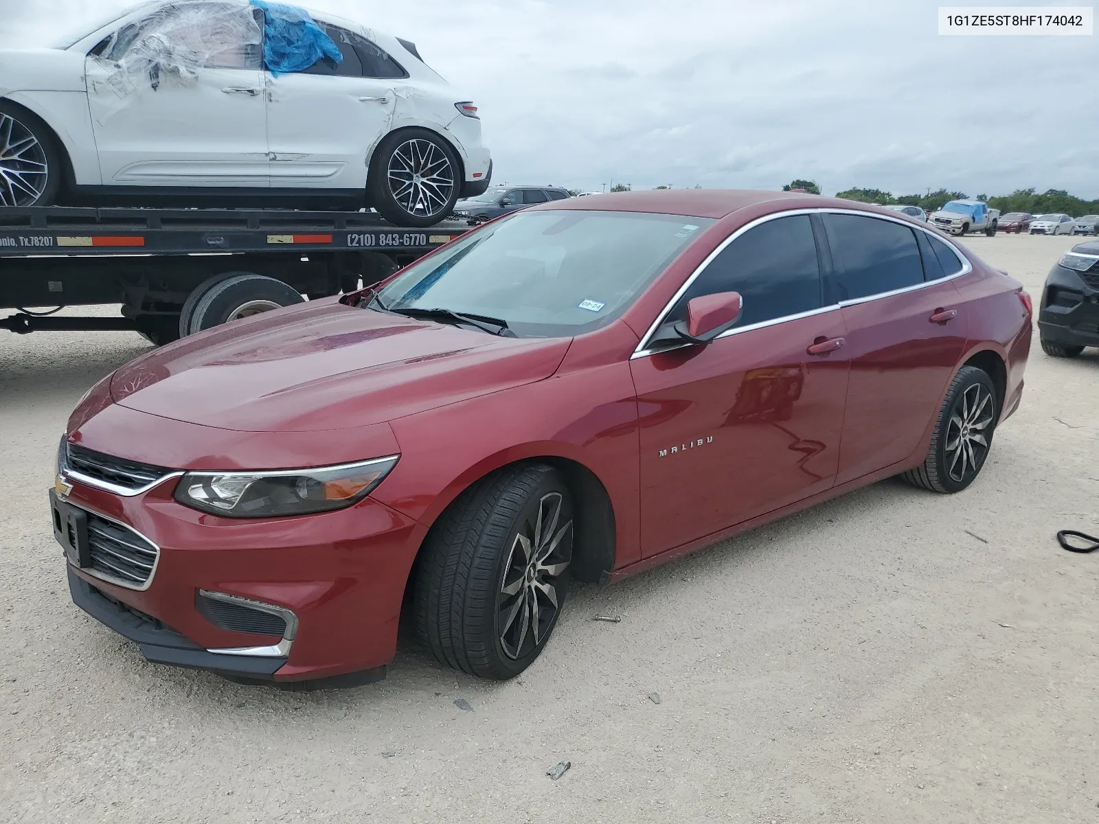 1G1ZE5ST8HF174042 2017 Chevrolet Malibu Lt