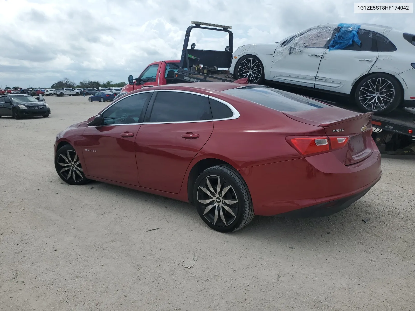 1G1ZE5ST8HF174042 2017 Chevrolet Malibu Lt