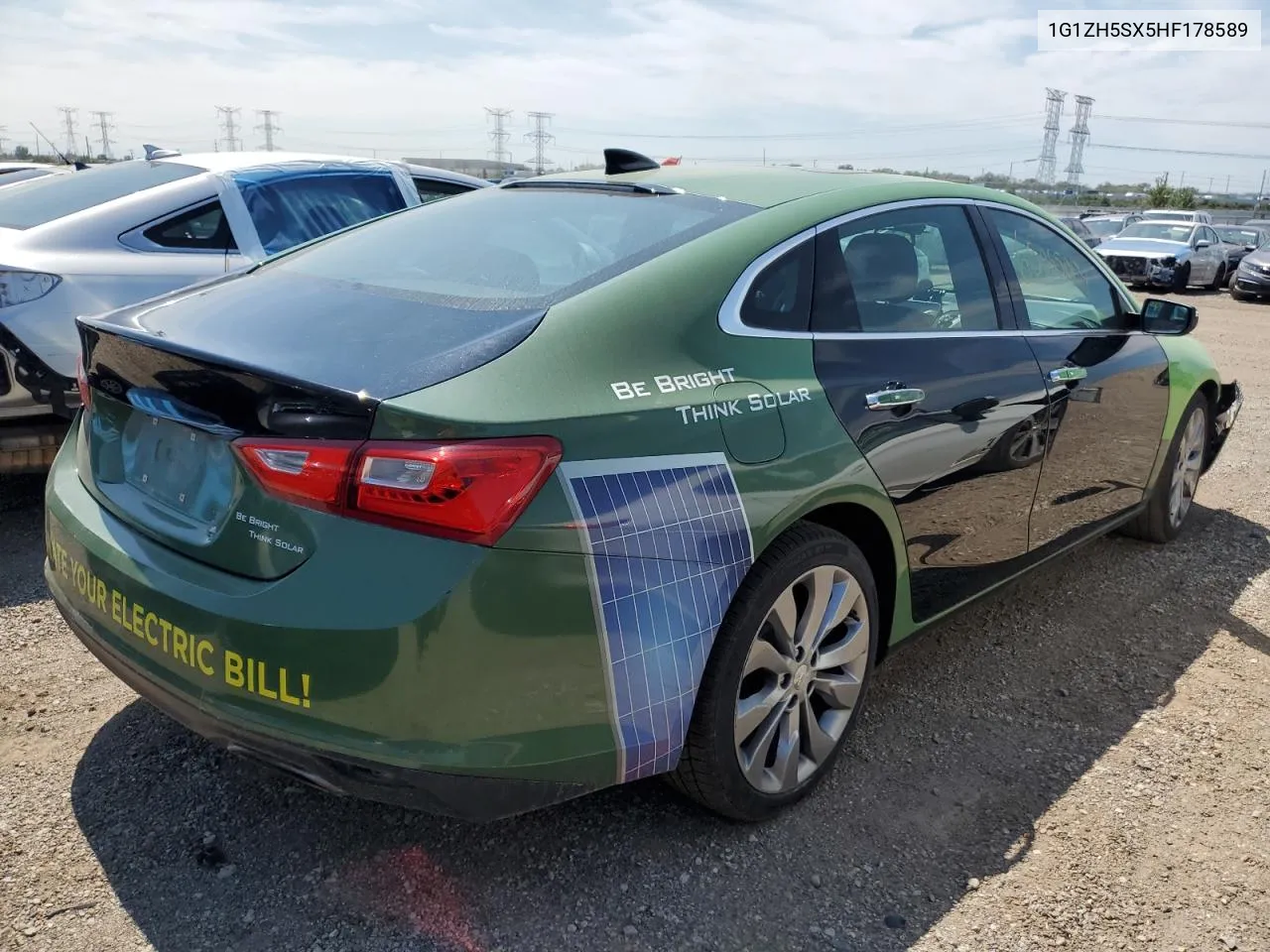 1G1ZH5SX5HF178589 2017 Chevrolet Malibu Premier