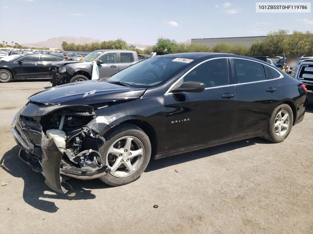 2017 Chevrolet Malibu Ls VIN: 1G1ZB5ST0HF119786 Lot: 65067764