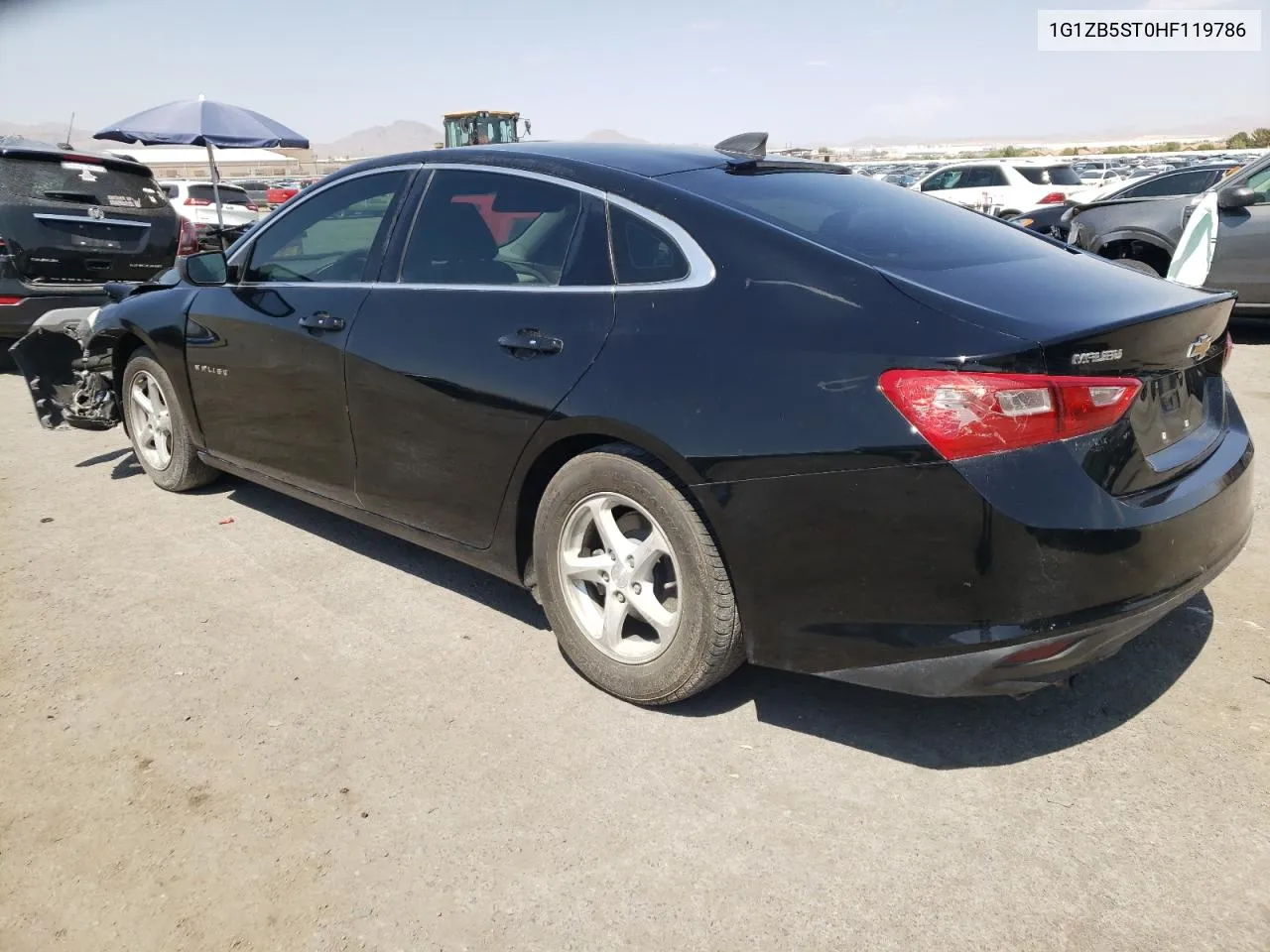 1G1ZB5ST0HF119786 2017 Chevrolet Malibu Ls