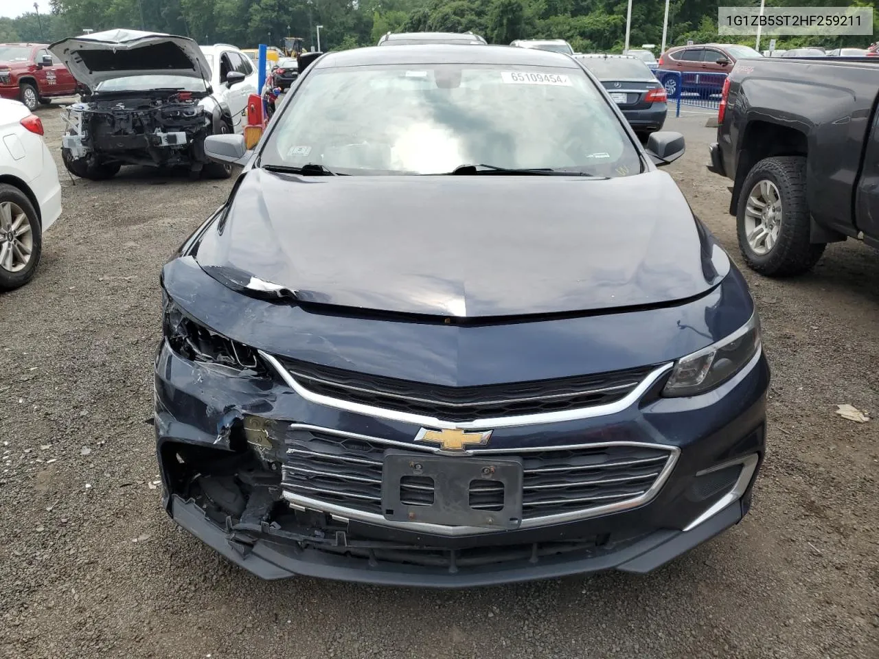 1G1ZB5ST2HF259211 2017 Chevrolet Malibu Ls