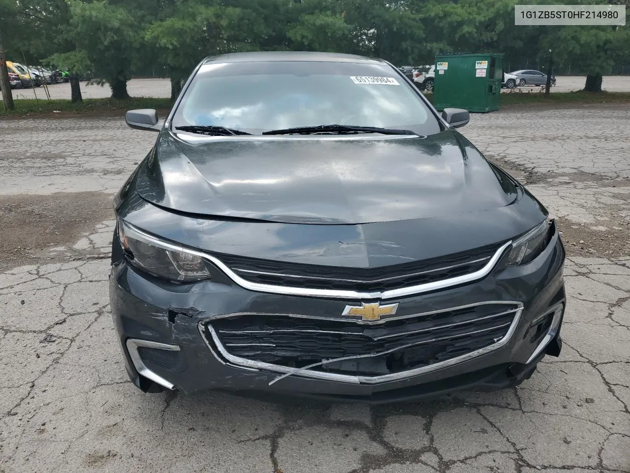 1G1ZB5ST0HF214980 2017 Chevrolet Malibu Ls