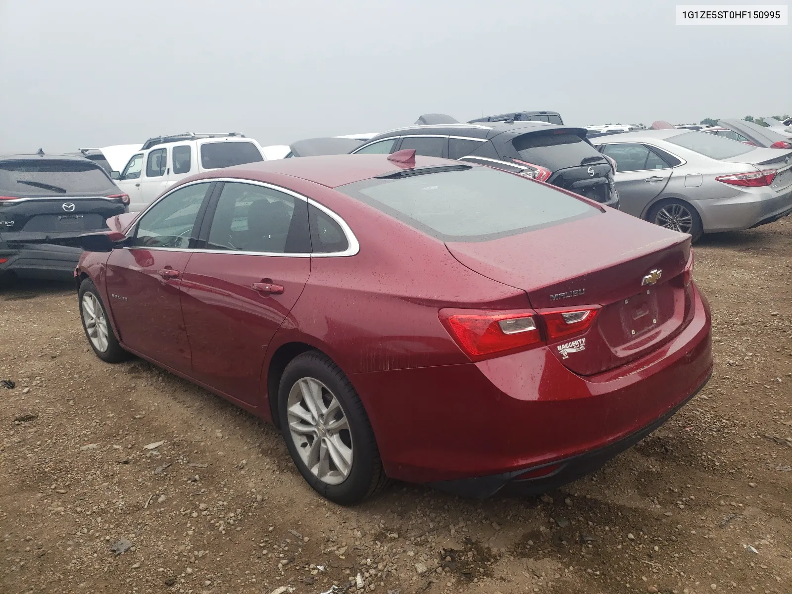 1G1ZE5ST0HF150995 2017 Chevrolet Malibu Lt