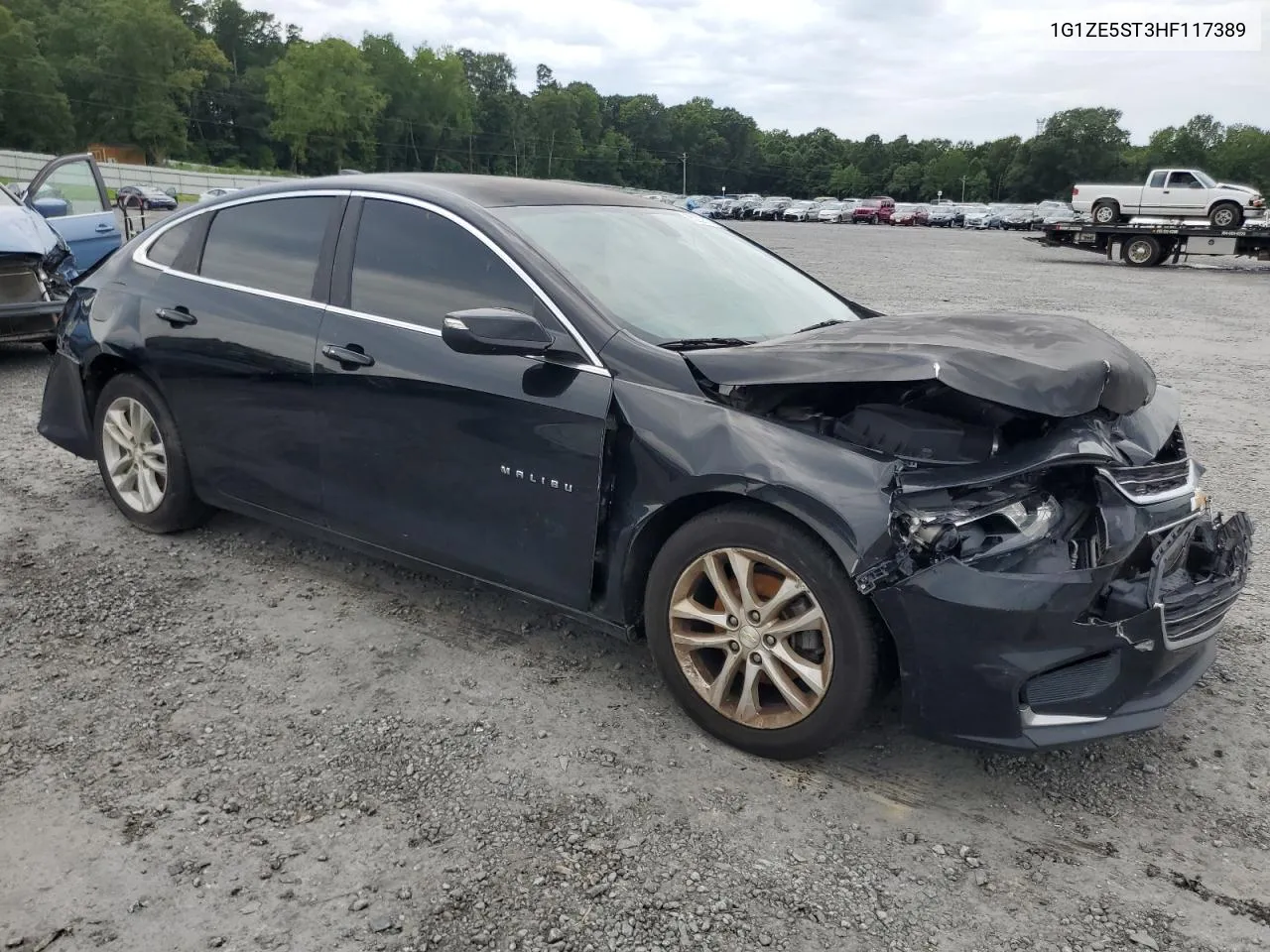 2017 Chevrolet Malibu Lt VIN: 1G1ZE5ST3HF117389 Lot: 65229184