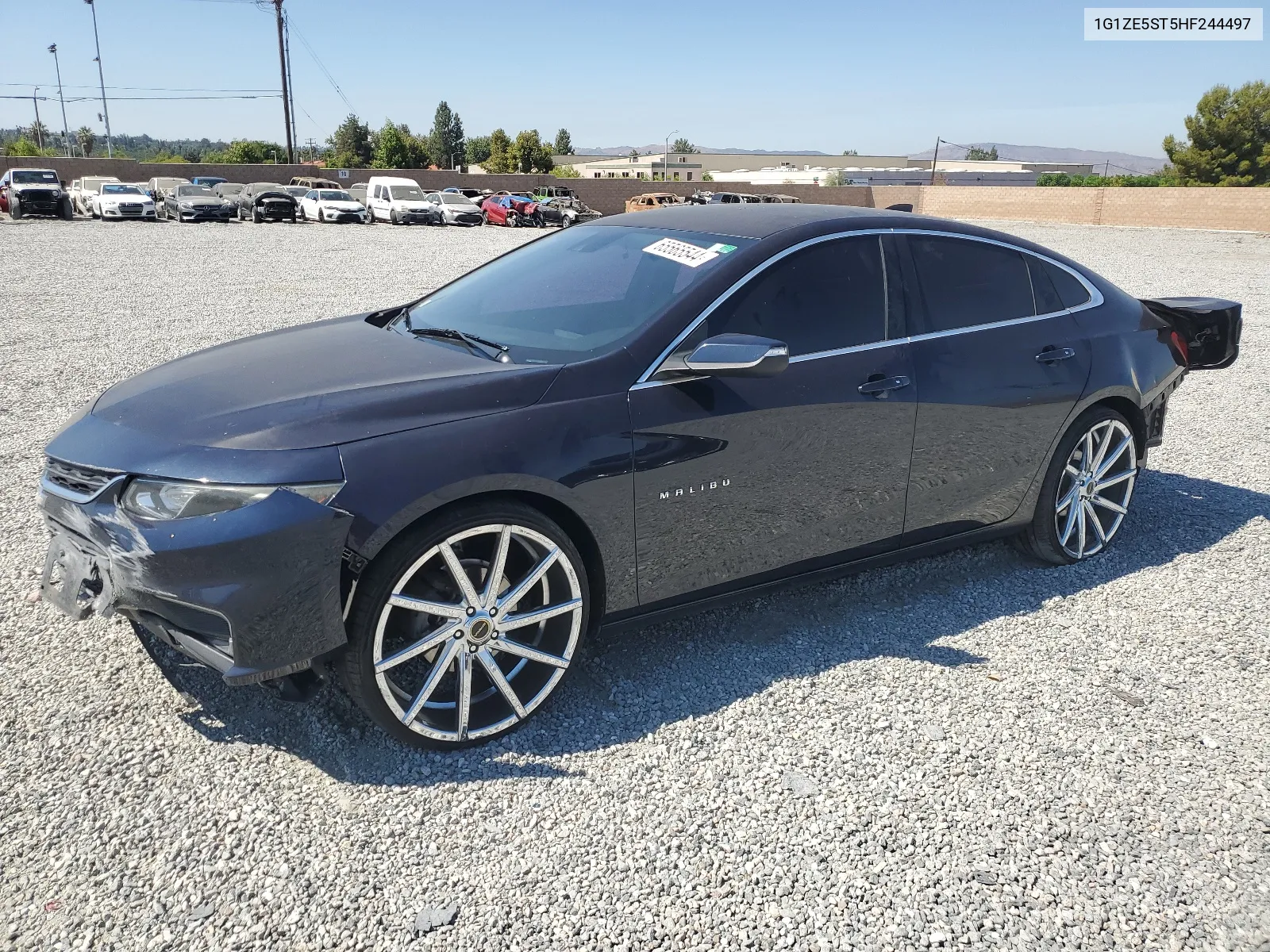 2017 Chevrolet Malibu Lt VIN: 1G1ZE5ST5HF244497 Lot: 65565544