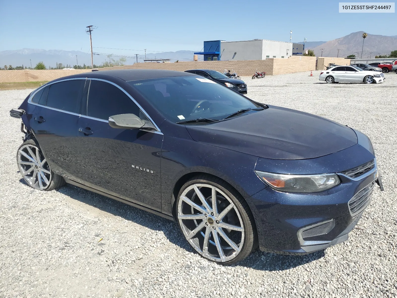 2017 Chevrolet Malibu Lt VIN: 1G1ZE5ST5HF244497 Lot: 65565544