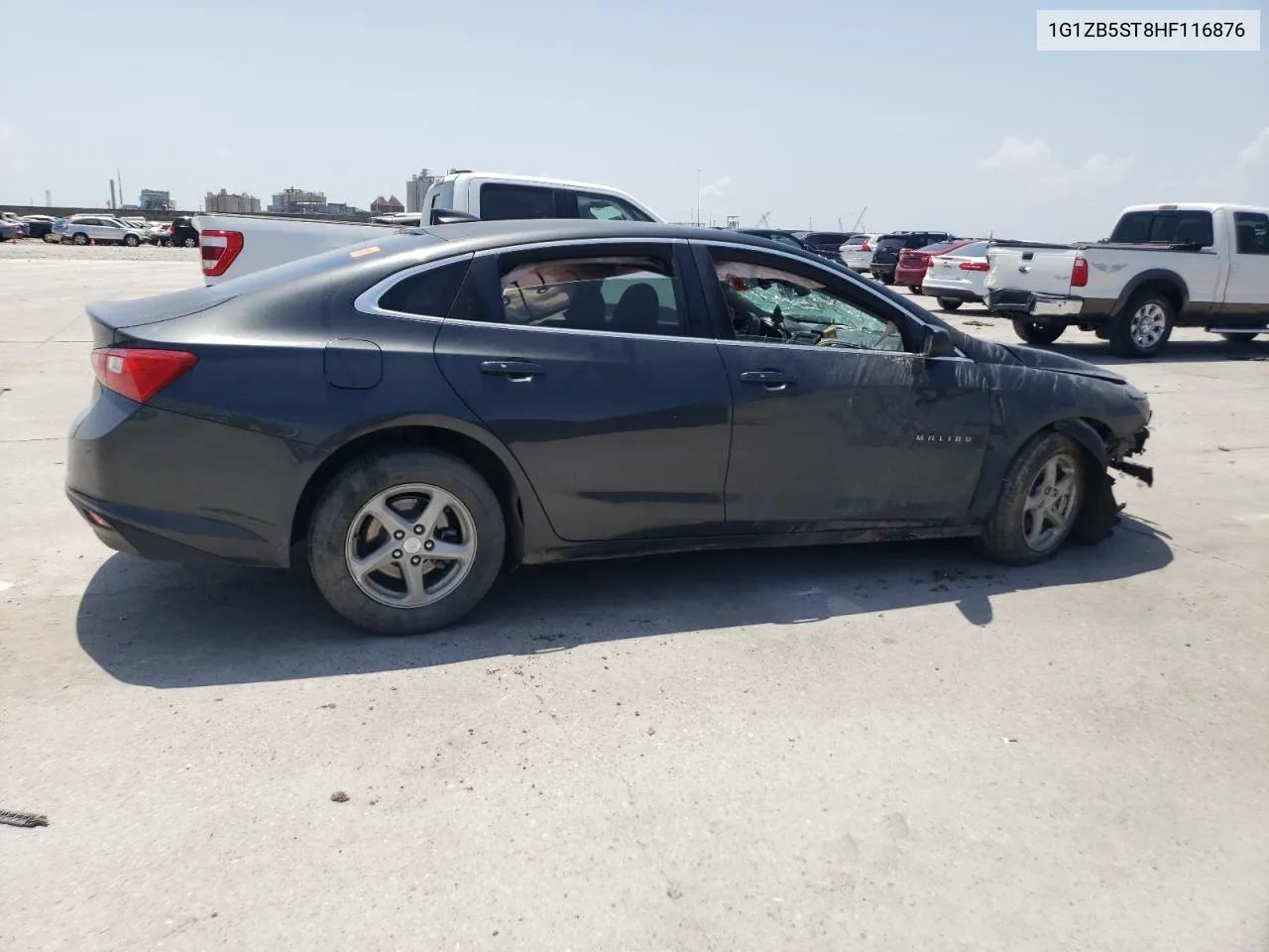 2017 Chevrolet Malibu Ls VIN: 1G1ZB5ST8HF116876 Lot: 65588554