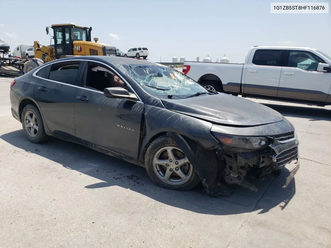 2017 Chevrolet Malibu Ls VIN: 1G1ZB5ST8HF116876 Lot: 65588554