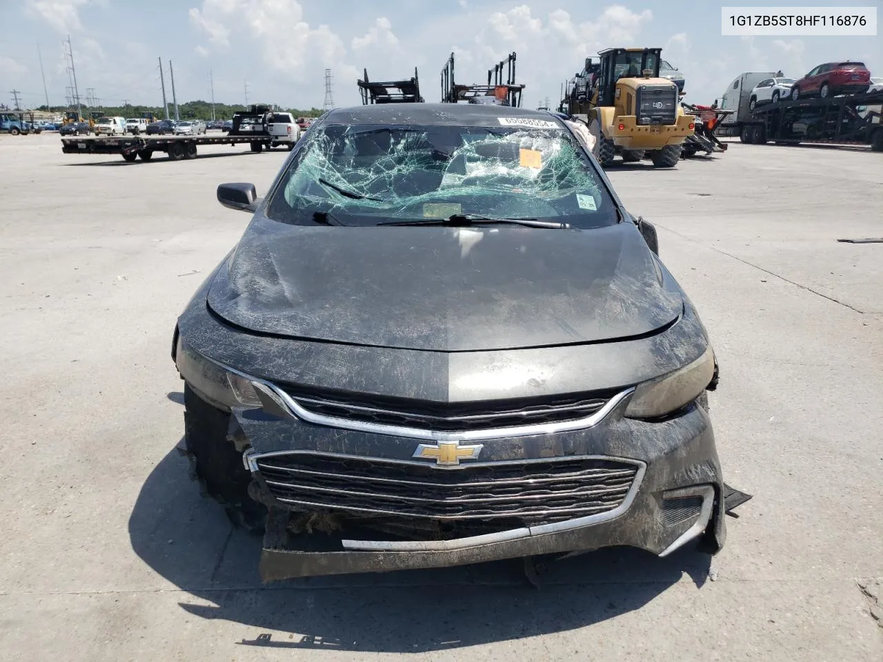 2017 Chevrolet Malibu Ls VIN: 1G1ZB5ST8HF116876 Lot: 65588554