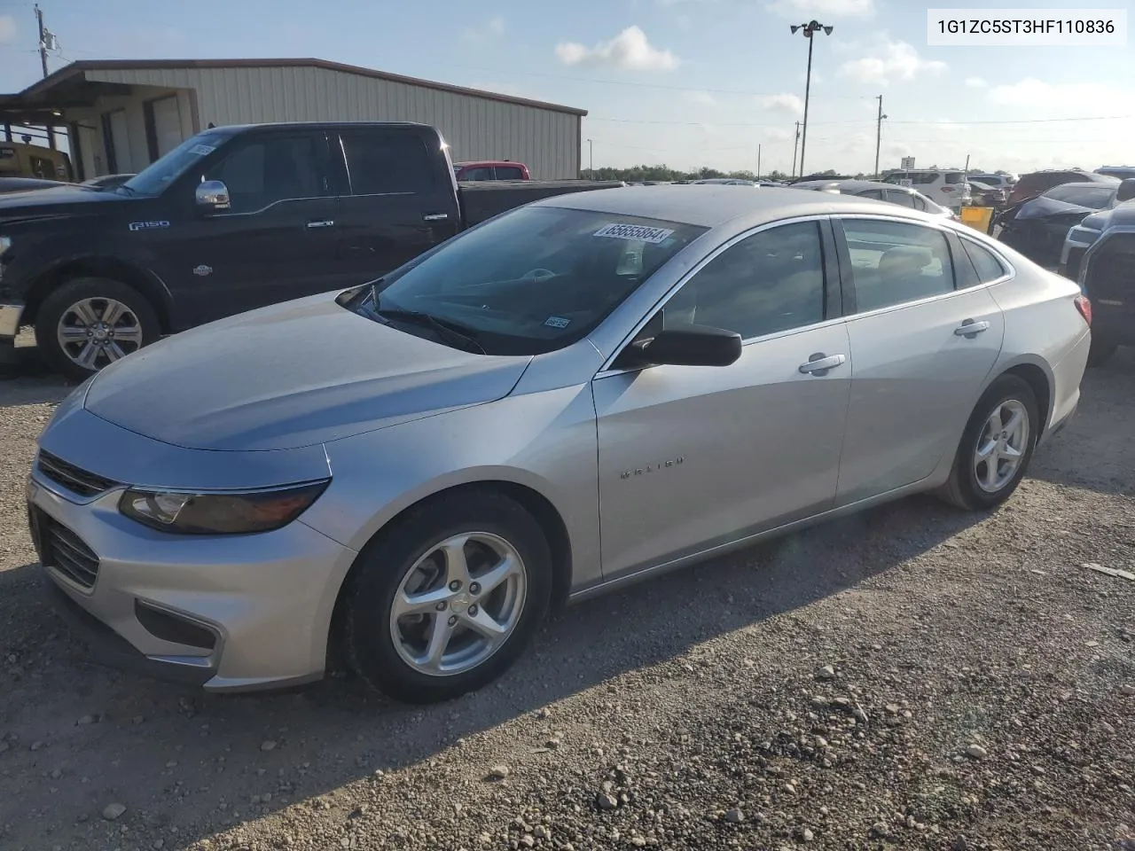 2017 Chevrolet Malibu Ls VIN: 1G1ZC5ST3HF110836 Lot: 65655864