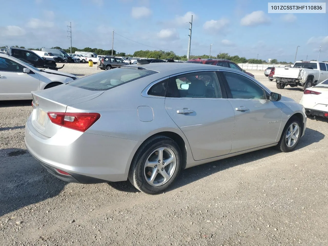 2017 Chevrolet Malibu Ls VIN: 1G1ZC5ST3HF110836 Lot: 65655864