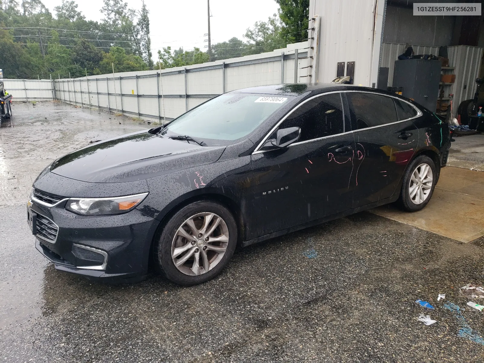 2017 Chevrolet Malibu Lt VIN: 1G1ZE5ST9HF256281 Lot: 65978064