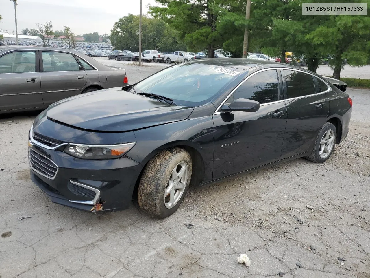 2017 Chevrolet Malibu Ls VIN: 1G1ZB5ST9HF159333 Lot: 66315324