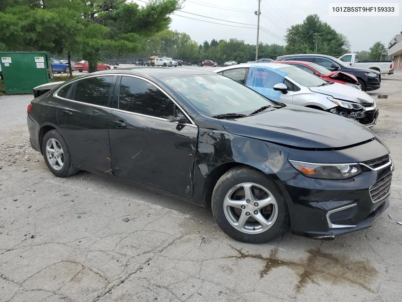 2017 Chevrolet Malibu Ls VIN: 1G1ZB5ST9HF159333 Lot: 66315324