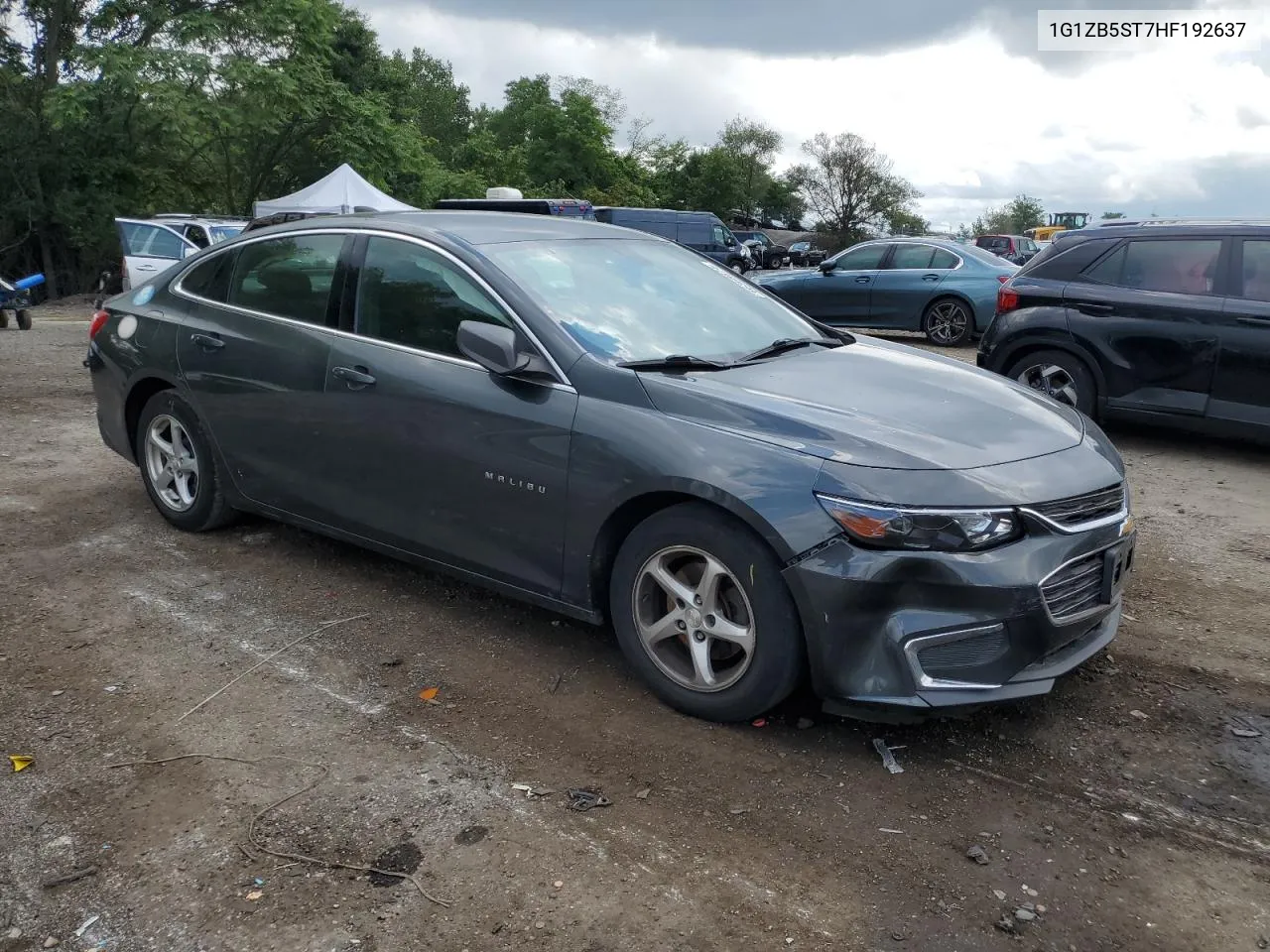 2017 Chevrolet Malibu Ls VIN: 1G1ZB5ST7HF192637 Lot: 66368674