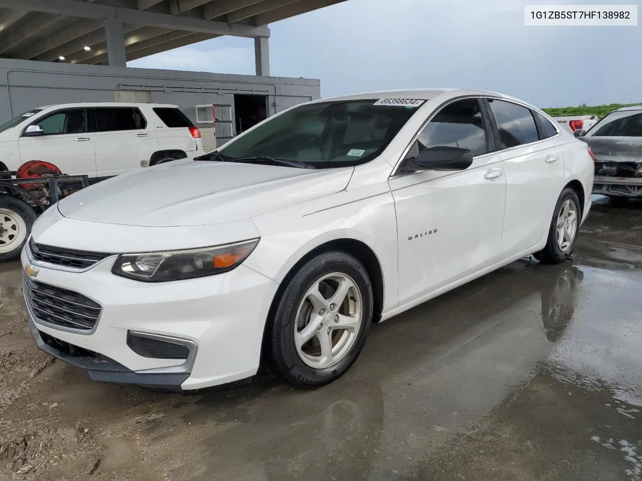 2017 Chevrolet Malibu Ls VIN: 1G1ZB5ST7HF138982 Lot: 66398634