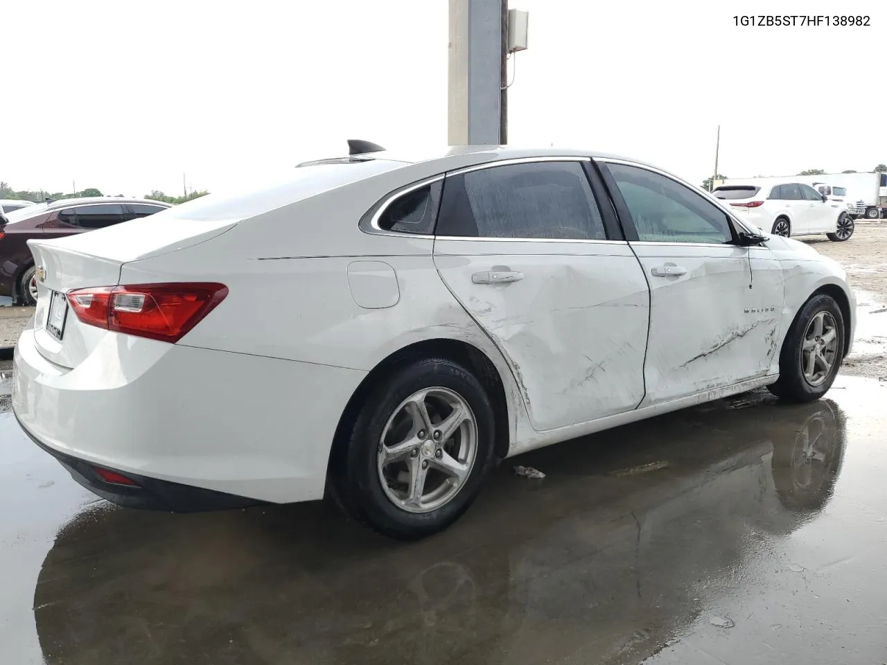 2017 Chevrolet Malibu Ls VIN: 1G1ZB5ST7HF138982 Lot: 66398634