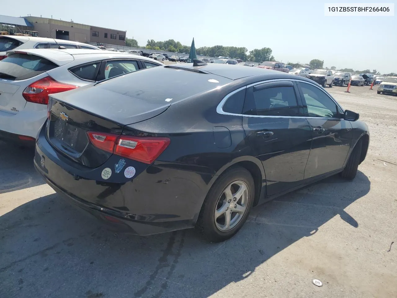 2017 Chevrolet Malibu Ls VIN: 1G1ZB5ST8HF266406 Lot: 66496014